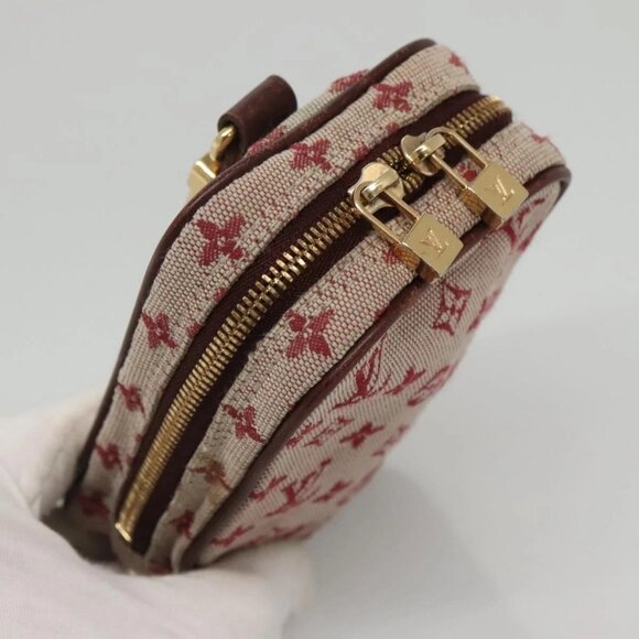 LOUIS VUITTON Monogram Mini Usu Digital Pouch Red - Picture 9 of 14